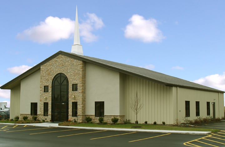 prefabricated church buildings