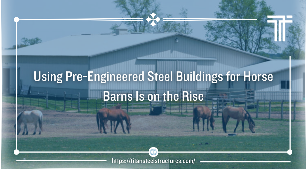 Using Pre-Engineered Steel Buildings for Horse Barns Is on the Rise