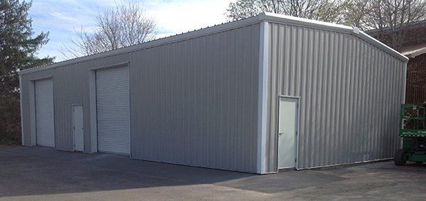 32x60x14 Metal Garage for Automotive Use in New York
