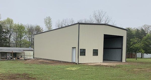 32x65x18 RV Storage and Automotive Shop Building Plans in Oklahoma