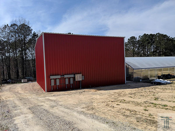 45x40x24 Prefab Grow Rooms – Hemp Processing Facility in North Carolina