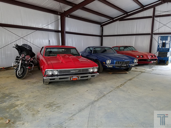 40x60x12 Metal Garages for Classic Car Storage Buildings in Georgia