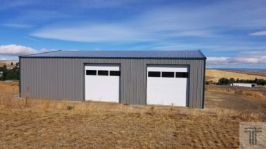 50x60x14 Metal Building With Living Quarters - Titan Steel Structures