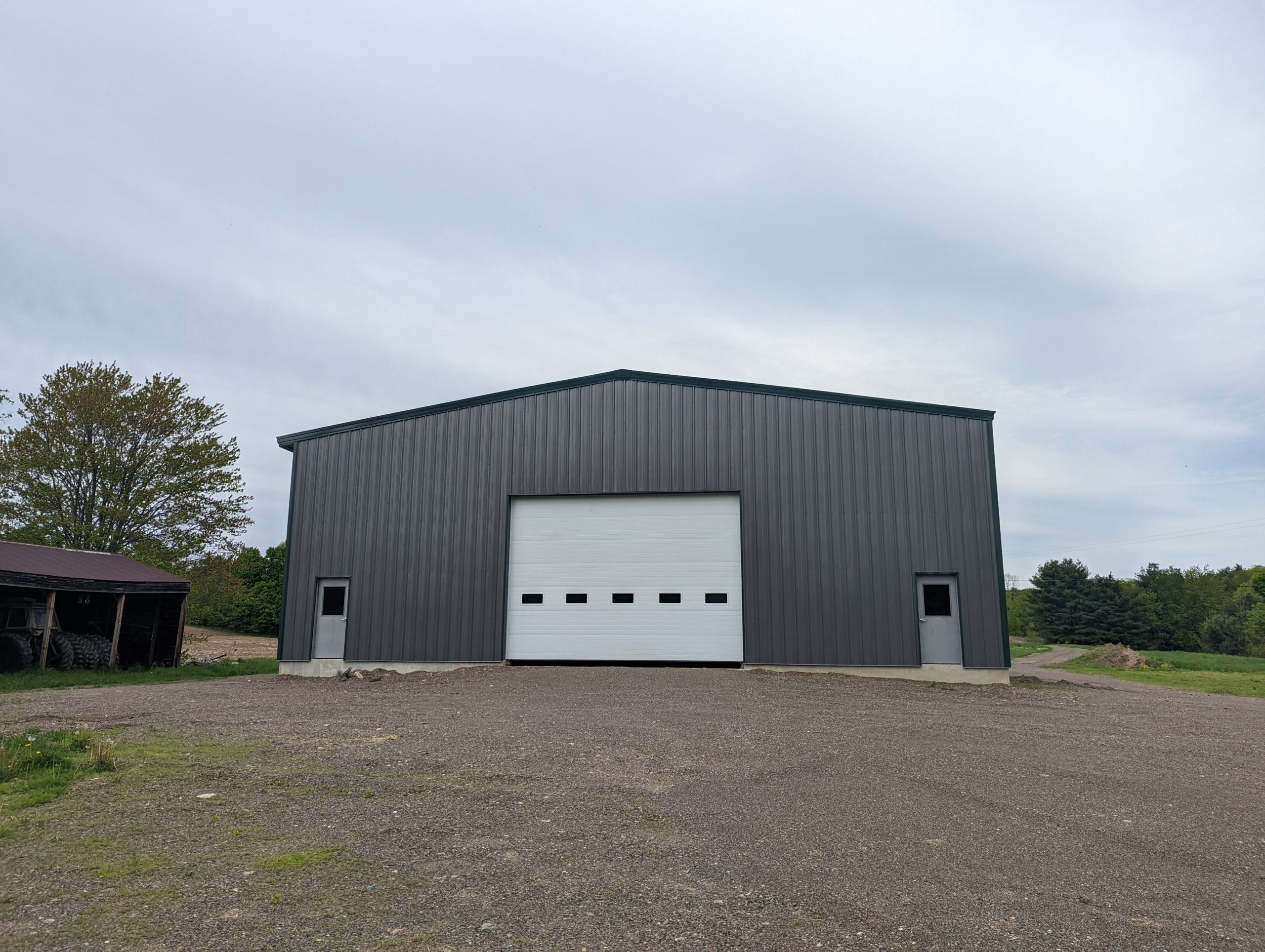 60x120x20 Steel Storage Building for Business Use in New York