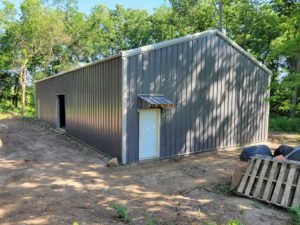 metal building for pickleball court