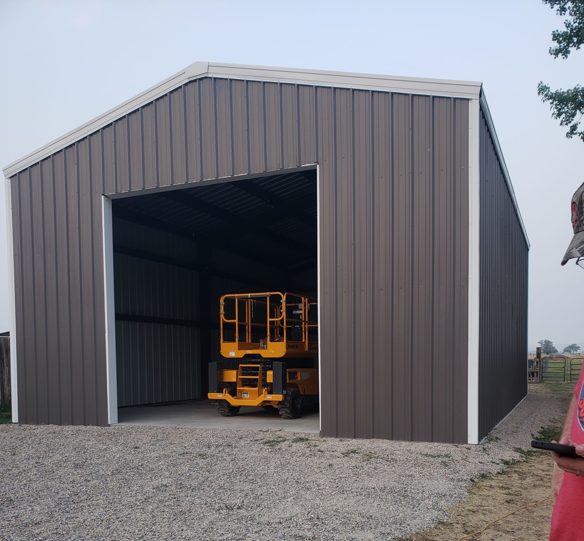 30x44x16 Metal Storage/Workshop in Idaho