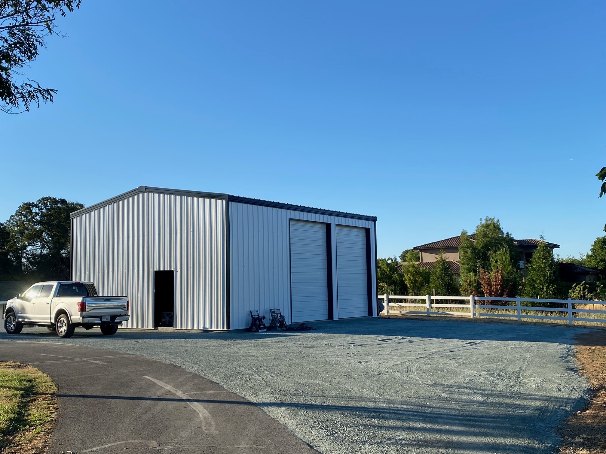 30x36x16 Steel Storage/Workshop Building in California