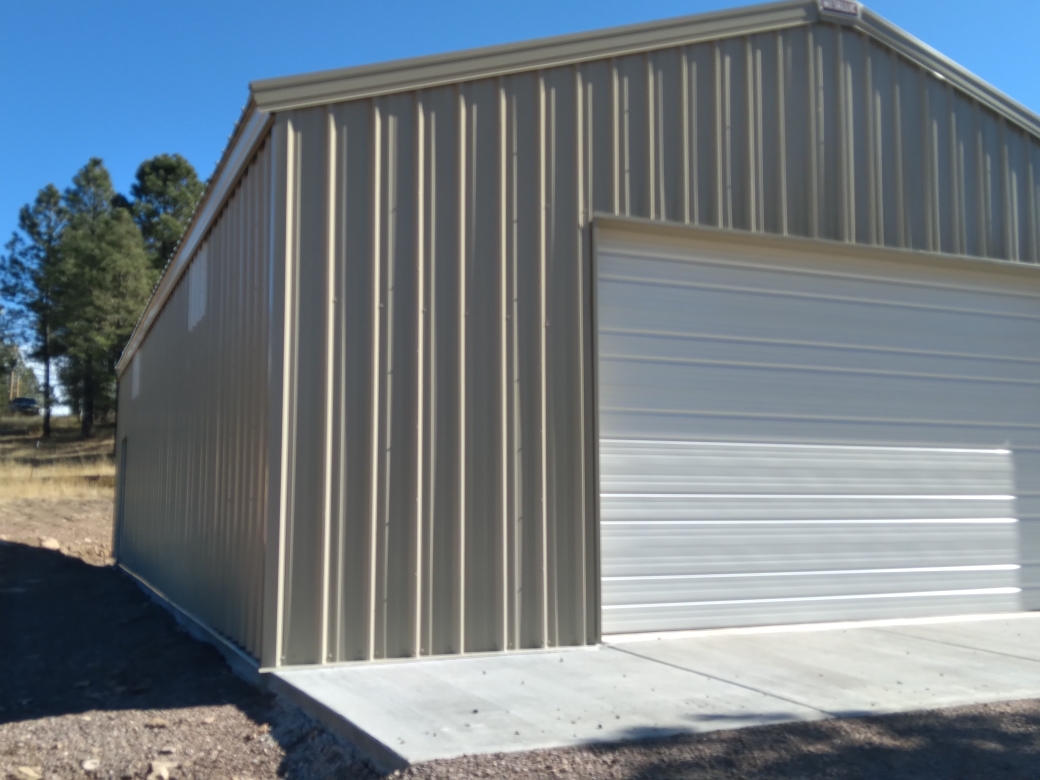 30x50x12 Steel Storage Building/Workshop in Arizona