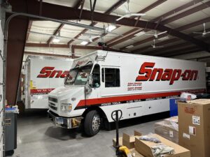 Snap-On truck storage