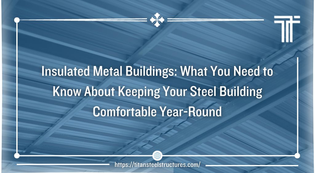 Insulated Metal Buildings: What You Need to Know About Keeping Your Steel Building Comfortable Year-Round