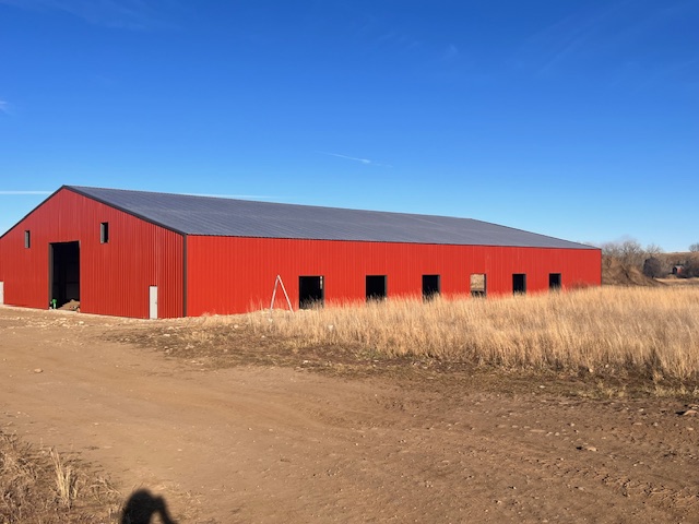 120x180x18 Enclosed Riding Arena in Montana