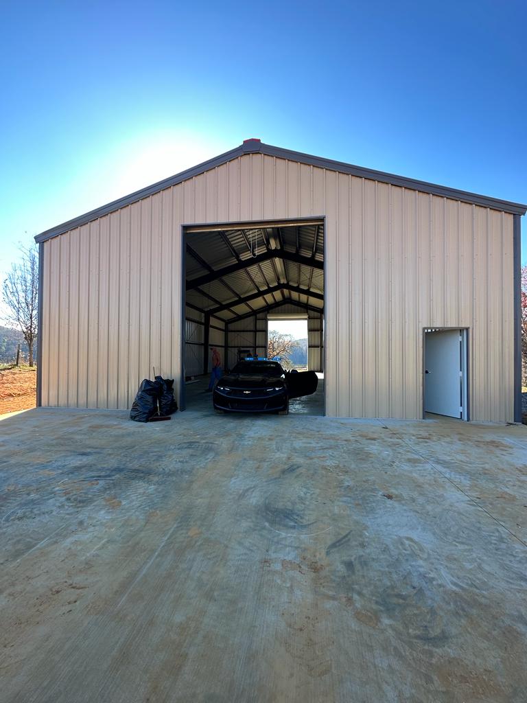 40x64x16 Steel Garage/RV Tractor Storage Building in Virginia
